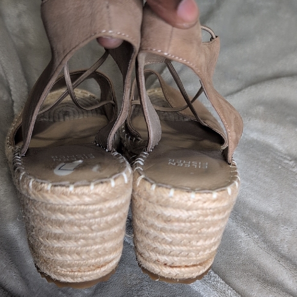 Eileen Fisher Brown Espadrilles with Comfort and Style Size 10 - Picture 13 of 13